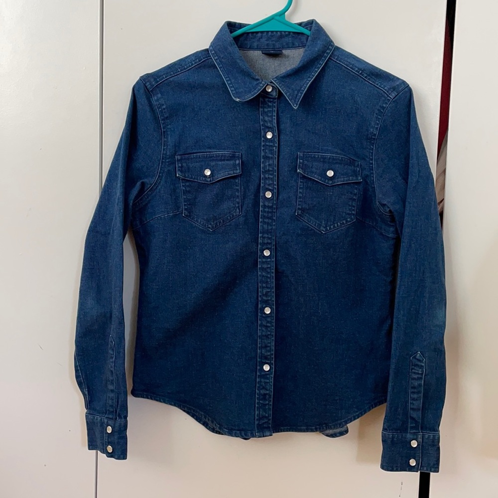 Uniqlo Jean blouse from Japan
